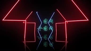 4款霓虹灯展示logo标题科技感AE模板视频的预览图